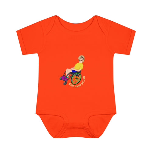 Infant Bodysuit — Cute Wheelchair Baby Graphic "Tiny Chief" | Inclusive Baby Shower Gift